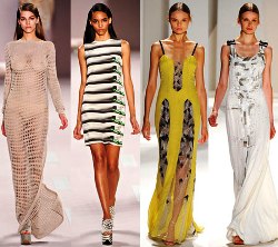 платья сезона весна лето 2012