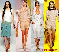 мода лето шорты